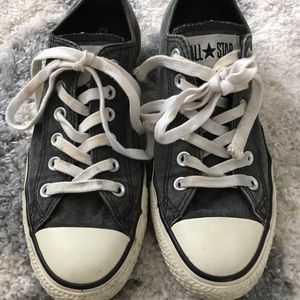 Converse All Star Grey Low Top Sneakers